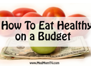 eat healthy on budget save organics