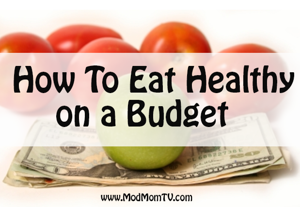 eat healthy on budget save organics