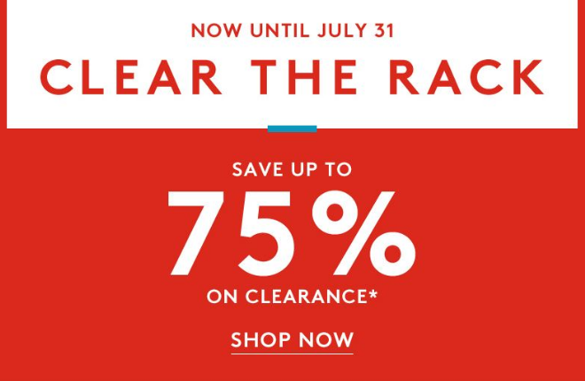 Up to 97% Off Clearance Sale + Extra 25% Off at Nordstrom Rack