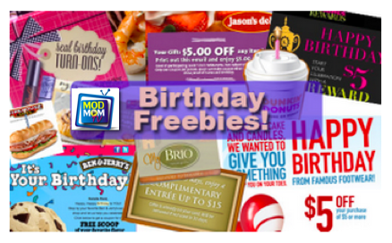 what to get for free on birthday