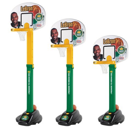 lebron james little tikes basketball hoop