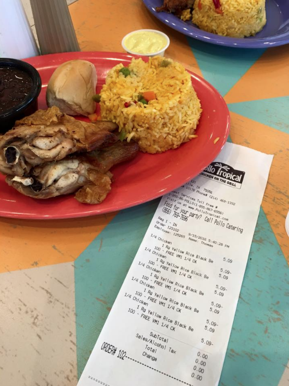 Pollo Tropical FREE QuarterChicken Meal w/ Competitor Coupon, plus