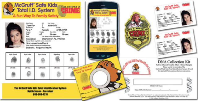 Free McGruff Safe ID Kit