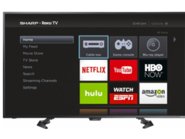 Sharp 50″ LED Smart HDTV Roku TV