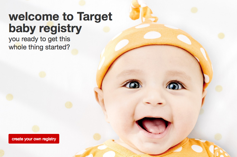 free target baby registry gift