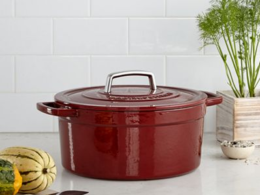 Martha Stewart 6-Quart Cast Iron Dutch Oven