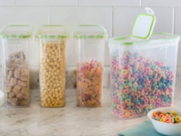 airtight containers cereal plastic snapware