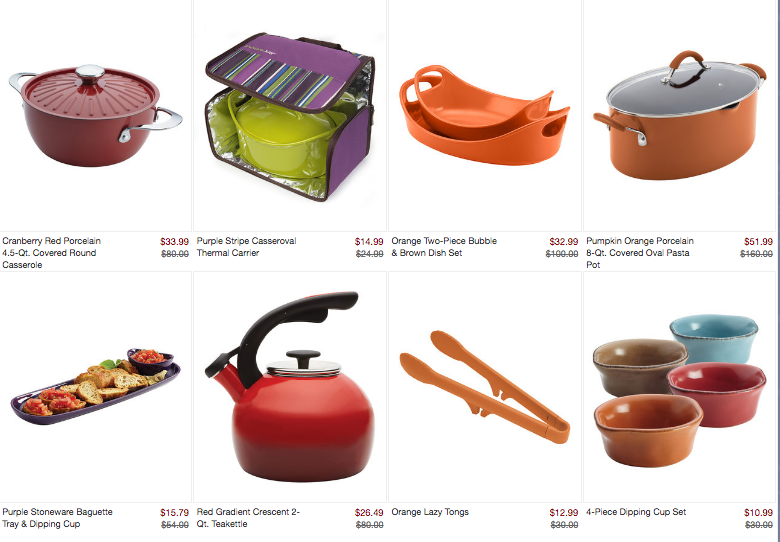 Rachael Ray cookware bakeware