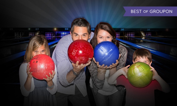 Bowling and Shoe Rental for Two, Four, or Six at AMF Bowling coupon sale