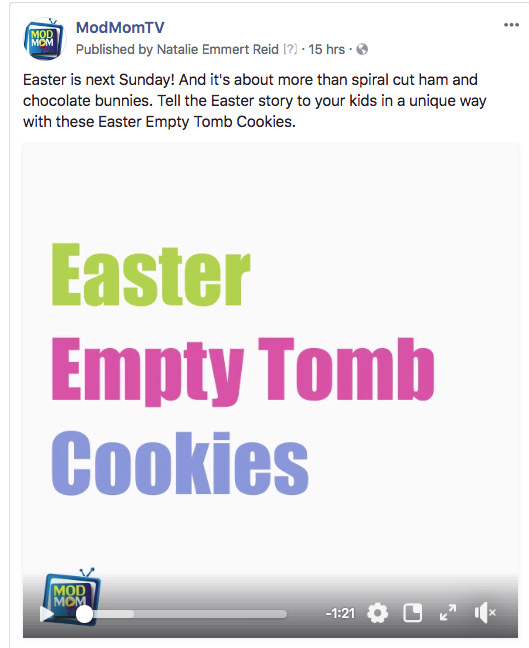 Easter Empty Tomb Cookies Video