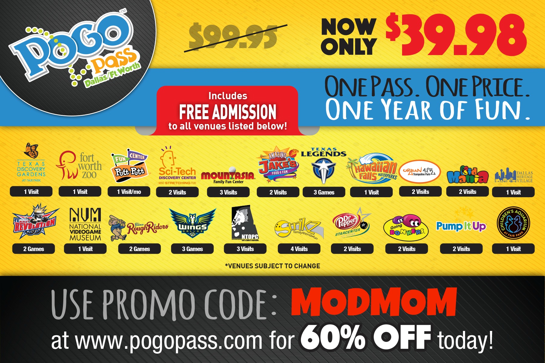 pogo pass Hawaiian falls coupon