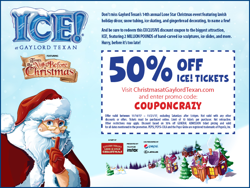 Gaylord Ice Coupon Discount Code