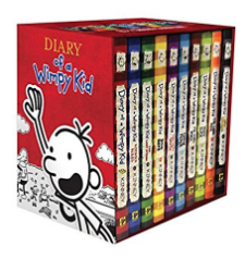 diary of a wimpy kid book collection