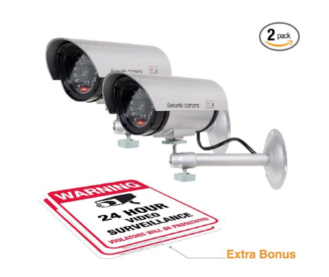 fake dummy security camera avoid package theft