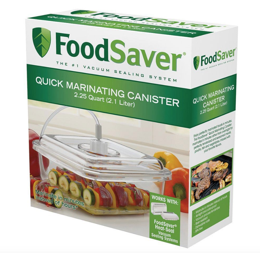 Food Saver Marinade Container, Vacuum Seal Containers For Food, With Time  Compass Manual Air Pump Food Saver Preserve & Marinate