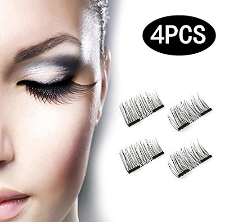 how to apply magnetic false eyelashes