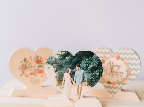 Wooden Photo Heart only $9.99 w/ FREE shipping (Reg. $30)