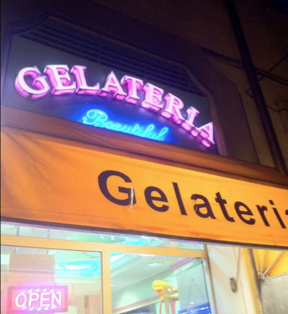 where to find eat gelato in  italy